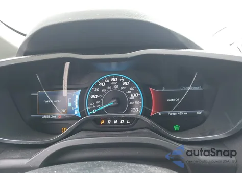 2017 Ford C-Max Energi Titanium z USA, uszkodzony, nr VIN 1FADP5FU7HL110693